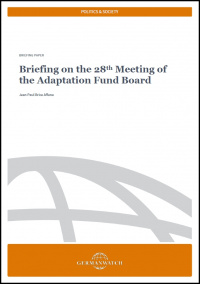 Briefing on the 28th meeting of the Adaptation Fund Board_Cover Briefing on the 28th meeting of the Adaptation Fund Board_Cover