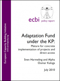 Adaptation Fund under the KP Adaptation Fund under the KP