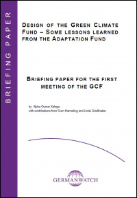 Design of the green climate fund Design of the green climate fund