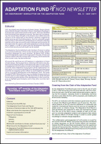 Newsletter May 2011