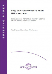 Report of the 18th meeting of the Adaptation Fund Board Report of the 18th meeting of the Adaptation Fund Board