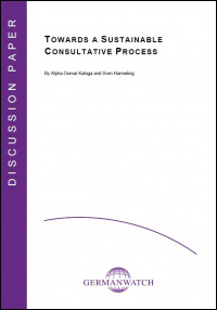 Towards a consultative process Towards a consultative process